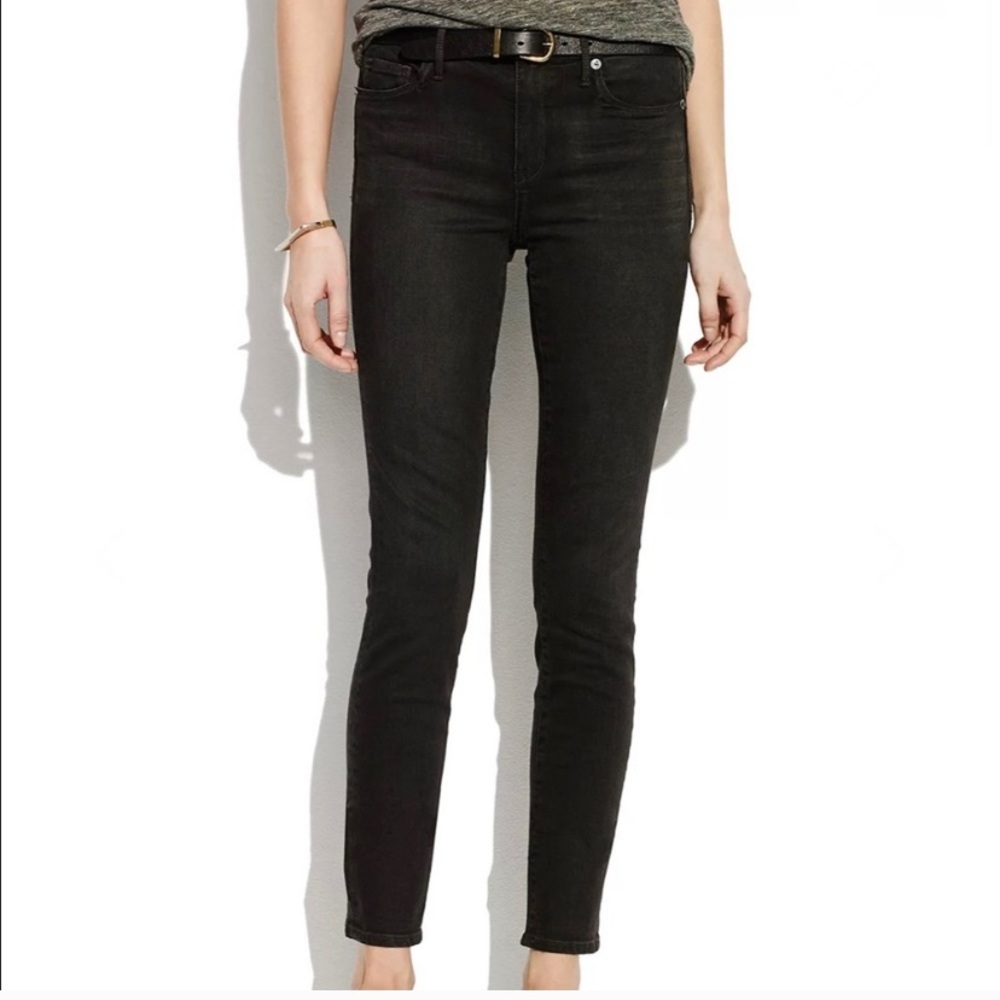 ❌❌SOLD❌❌ Madewell black skinny jeans
